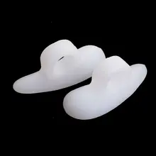 2 шт. гелевый силиконовый корректор Bunion клеточный вальгусный большой носок Уход за ногами разделитель для ног ортопедические педикюрные инструменты