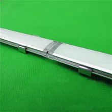 2-30 шт./лот 0,5 м/катушка светодиодный канал, соединительный алюминиевый профиль для светодиодной ленты 5050,5630, соединительный светильник для 15 мм PCB