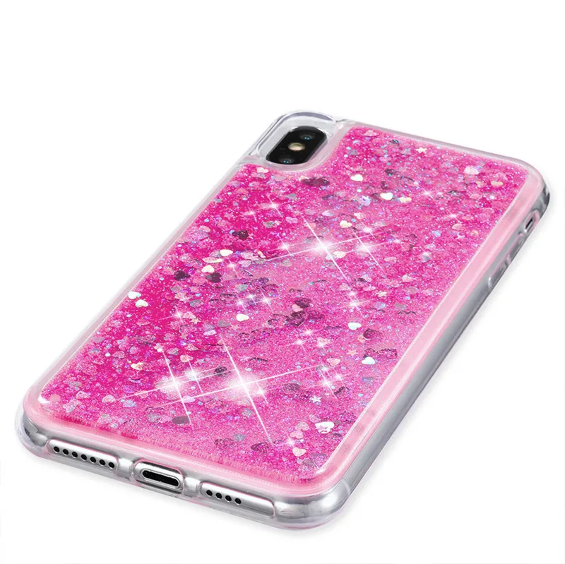 Чехол TRISEOLY Quicksand Waterfall для iPhone 8 6 Plus 5 5S SE чехол телефона Apple 7 6s X XS MAX XR из
