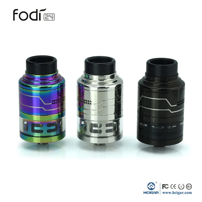 Оригинальный бак для сигарет HCigar Fodi 24 RDTA с двойной катушкой клиромайзер