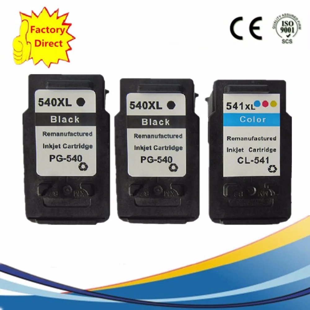 PG 540 PG540 CL 541 CL541 картриджи с чернилами восстановленные Pixma MG2150 MG2250 MG3150 MG3250 MG4150 MG4250|pg