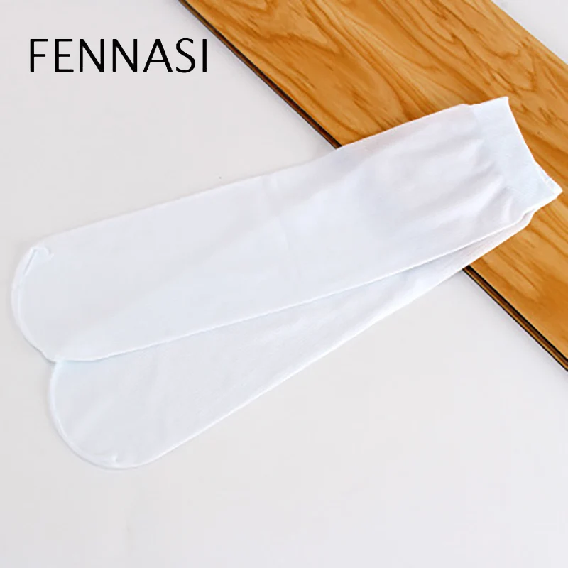 FENNASI белые 10 пар одноразовых женских эластичных носков сексуальные женские