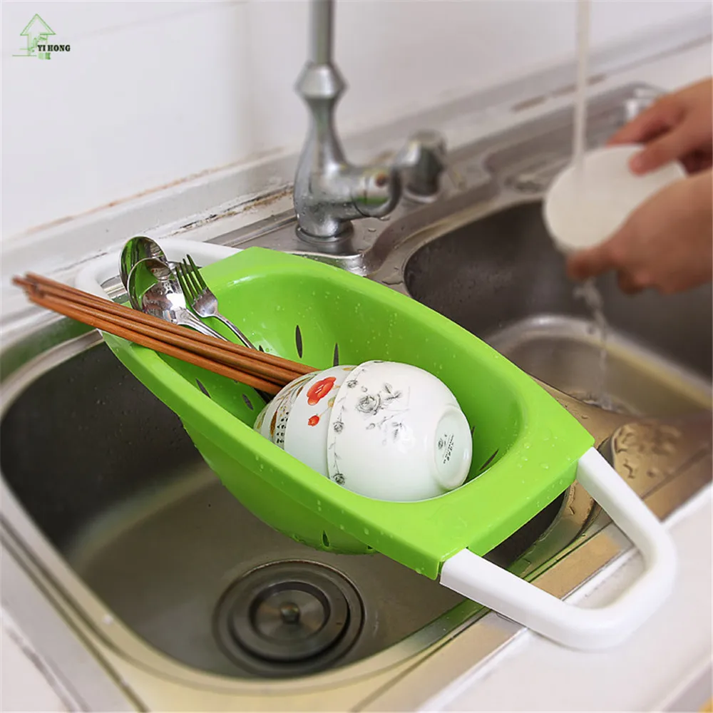 YIHONG пластиковый держатель для хранения корзина кухонная полка поднос миска