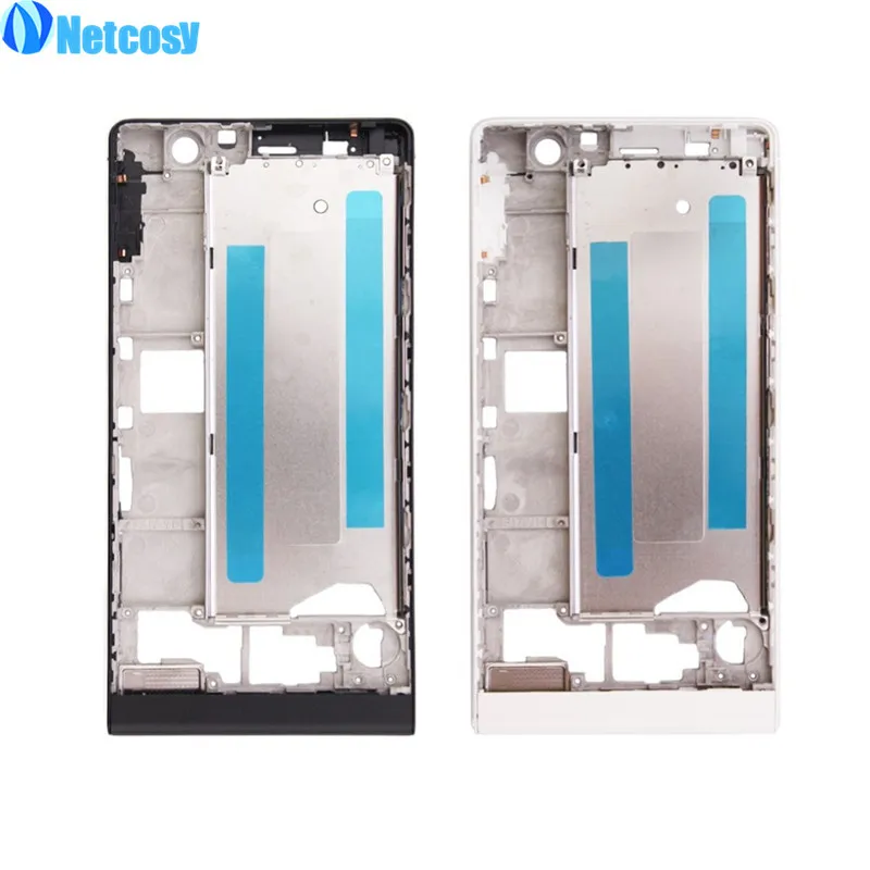 

Netcosy Mid Middle Frame Replacement for HuaWei Ascend P6 Full Housing Middle Frame Bezel Board Phone Accessories Repair Parts