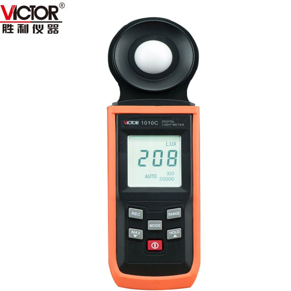 Victor VC1010C digital illumination meter photometric meterin Moisture