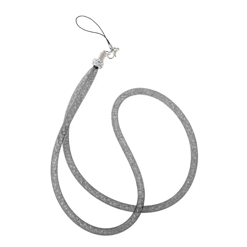 

Crystal Neck Necklace Strap Lanyard U Disk ID Work Card Cell Phone Chain Straps