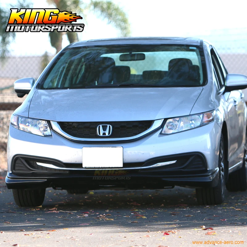 Для 2013 Honda Civic 4Dr Ikon передний бампер спойлер(уретан