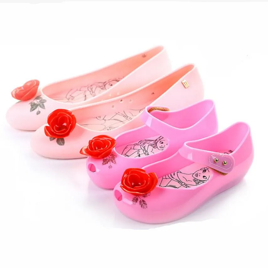 Женские прозрачные сандалии Melissa Beauty мягкие летние для мам и девушек 22 5 24 см