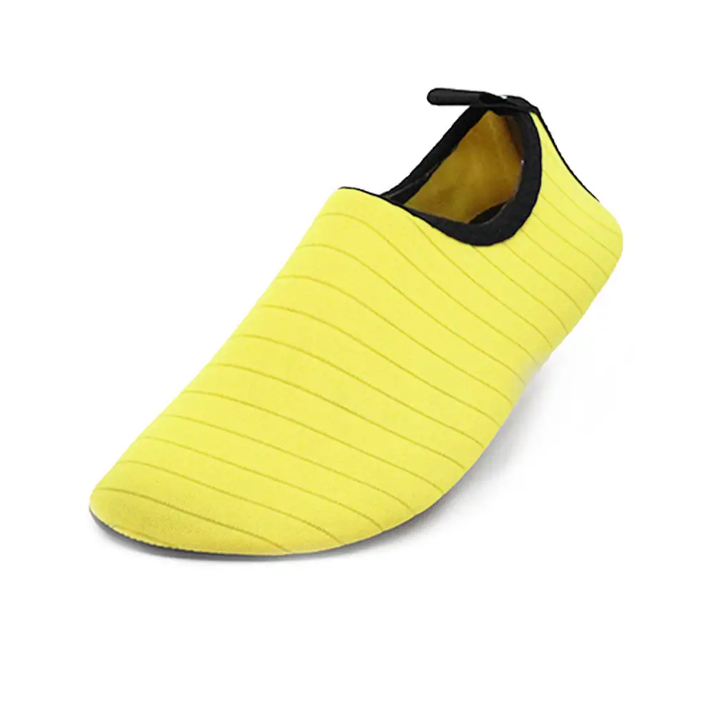 Пляжная обувь для мужчин и женщин; обувь для плавания; дышащая обувь для рыбалки; сезон лето - Цвет: Yellow