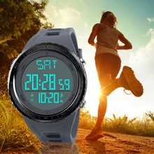 Роскошные Брендовые мужские s часы мужские калории спортивные часы электронные Дата часы наручные часы Relogio Masculino