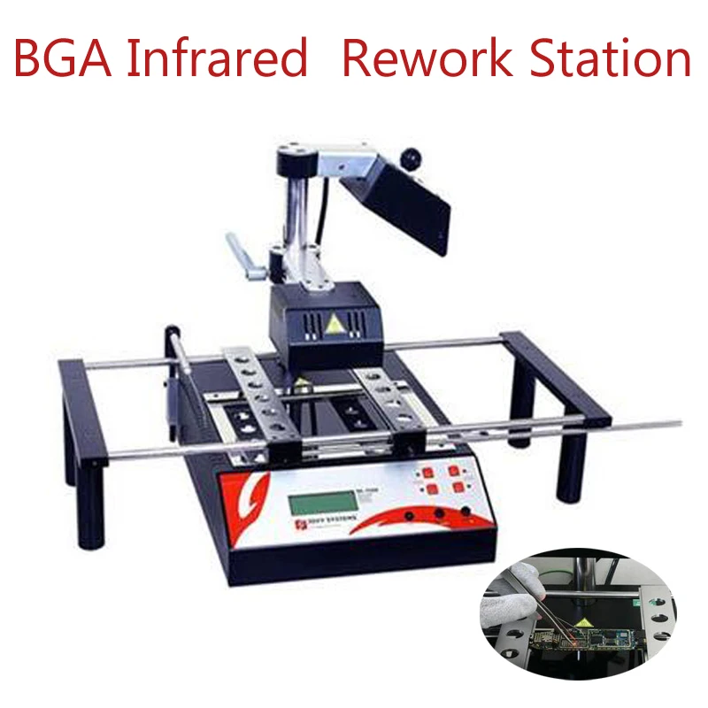 

RE-7500 BGA Infrared Rework Station Repair System Technology Repairing Machine With English Manual