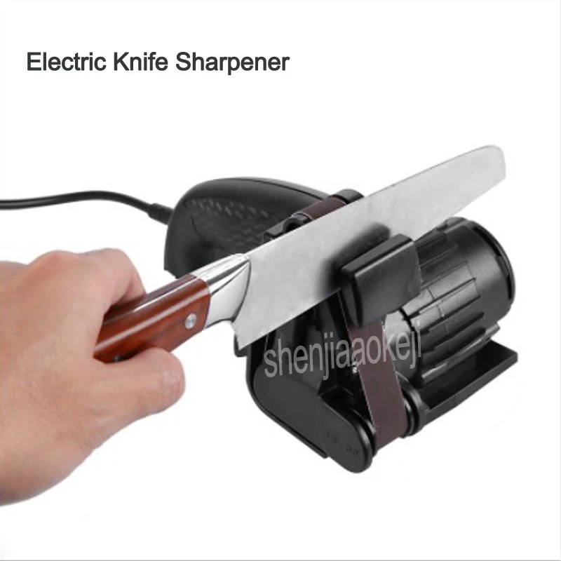 

Portable Household Automatic Grinding Adjustable Sharpen Knives Kitchen Tool Handheld Electric Knife Sharpener 1pc