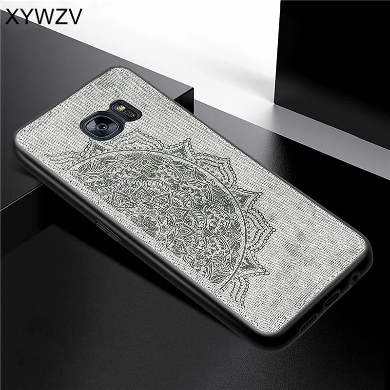 

For Samsung Galaxy S7 Edge Case Soft Silicone Luxury Cloth Texture Case For Samsung Galaxy S7 Edge Cover For Samsung S7 Edge