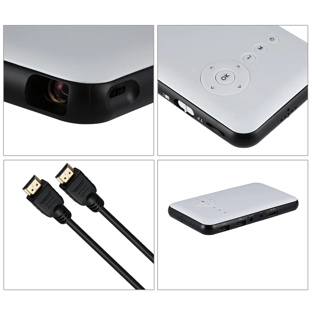 Wejoy DL S6 8G Mini Pico карманный мобильный проектор умный портативный DLP Android с USB WIFI