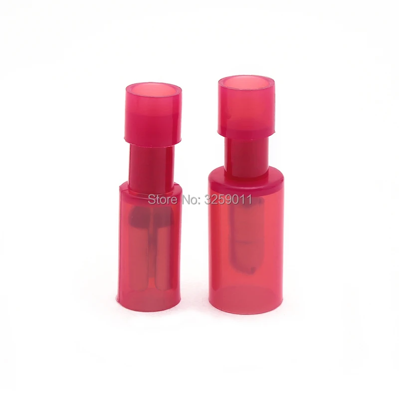 100PCS Electrical Spade Connectors Nylon 22 16 AWG Insulated Spade