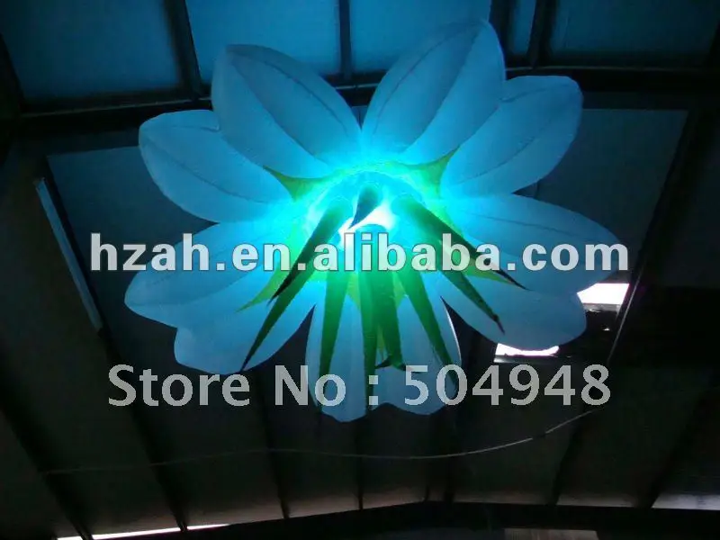 

hanging Inflatable lighting flower