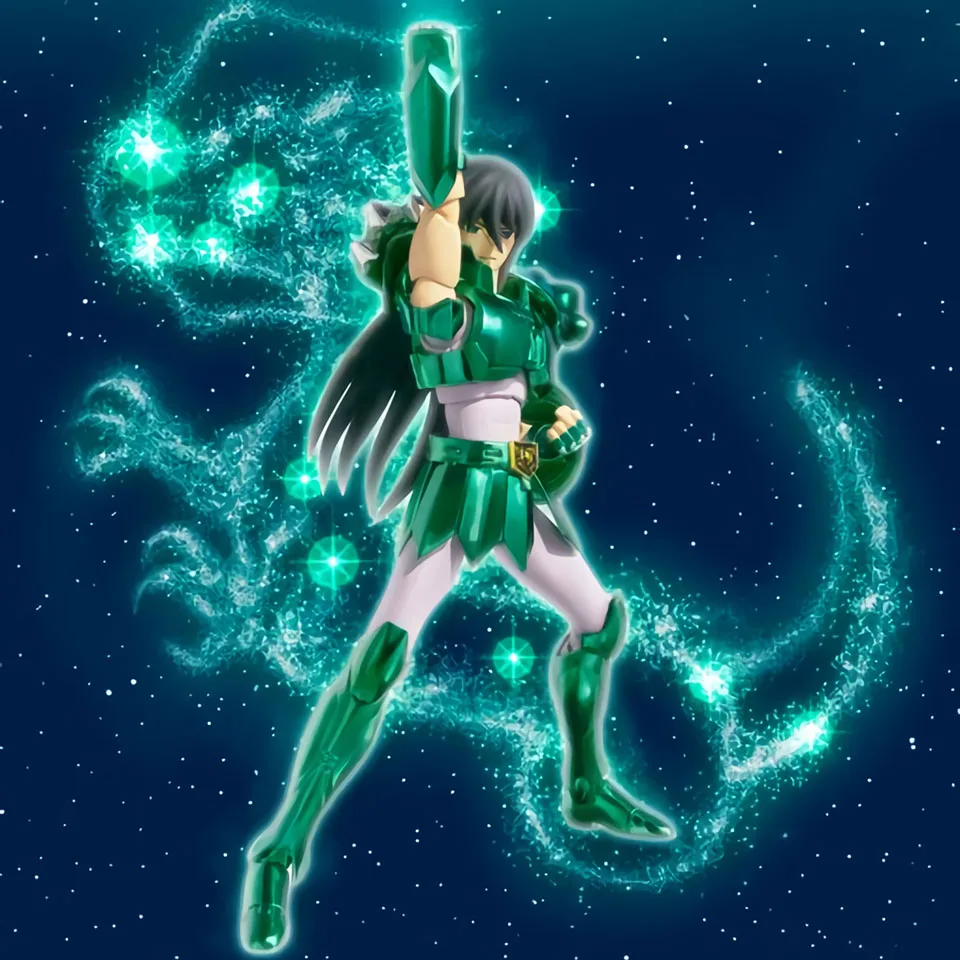 Фигурка Tronzo Bandai Saint Seiya Draconis Shiryu Оригинальная фигурка из ПВХ в стиле провинции