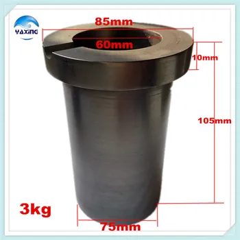 

crucible-graphite gold for melting metal high purity graphite crucible 3kg