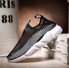 2017 New Men and Women roshly big 350 Mesh running shoes light breathable Sport shoes black and White Size 36-44