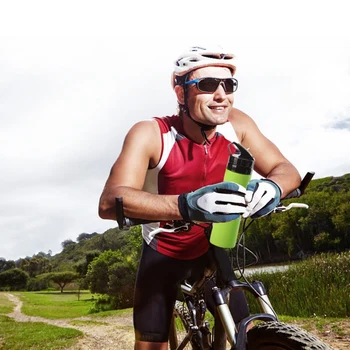 

Outdoor Riding Mountaineering Bottle Silicone Kettle Folding Large-Capacity Sports Bottle