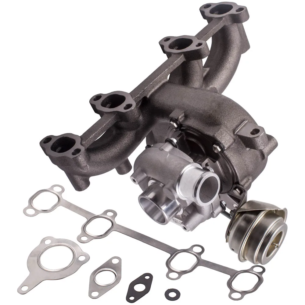 

GT1749V Turbo Turbocharger Turbine + Manifold 038253019NX For Audi Ford Seat Skoda VW 1.9 TDI (8L) 85 Kw 115 HP 713673 454232
