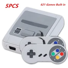 5 шт. мини-игровая консоль HDMI HD 4 K Встроенный 621 не повторяющиеся игры портативная игровая консоль лучший подарок для детей Рождество