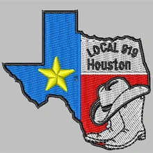 Индивидуальная нашивка лого местной карты для железа или пришить на ткани