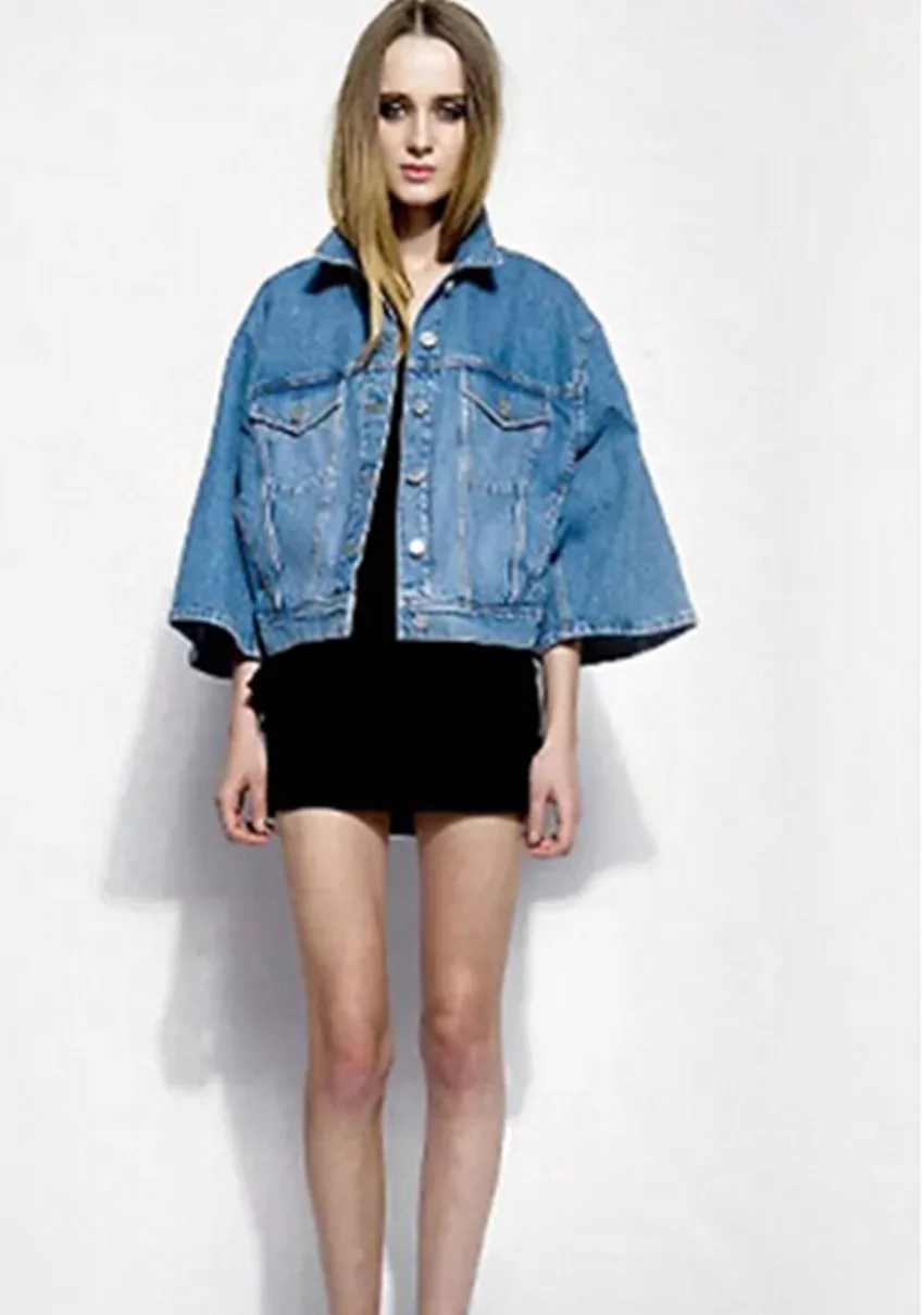 denim jacket cape