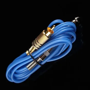 

Besta Tattoo Supply RCA Tattoo Clip Cord Professional Rubber Silicone Clip Cord For Tattoo Machine Power
