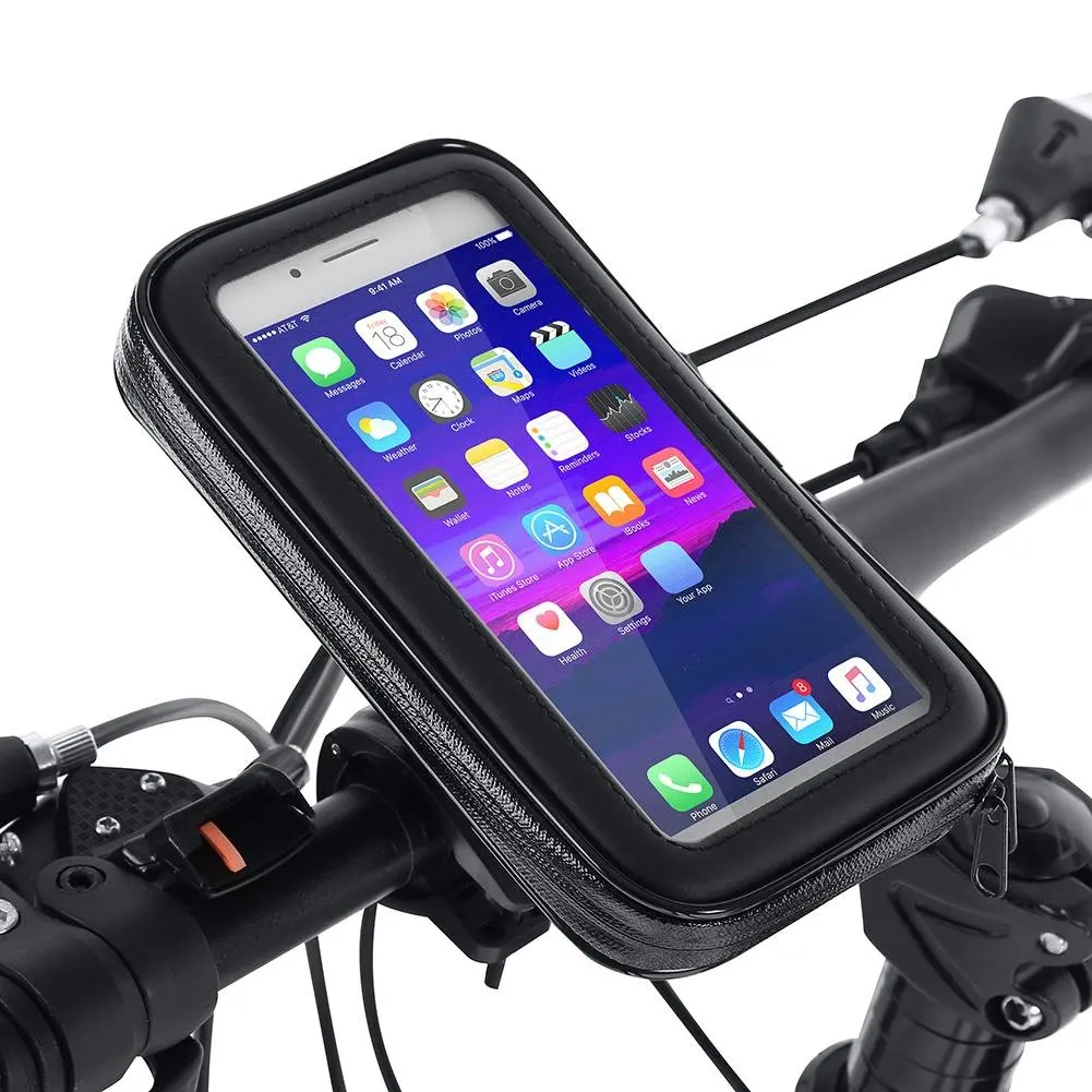 Водонепроницаемый велосипедный держатель для сотового телефона, чехол на руль мотоцикла для iPhone Xs, Xr, X, 8, 7 Plus, крепление для телефона на велосипед для samsung, S9, S8