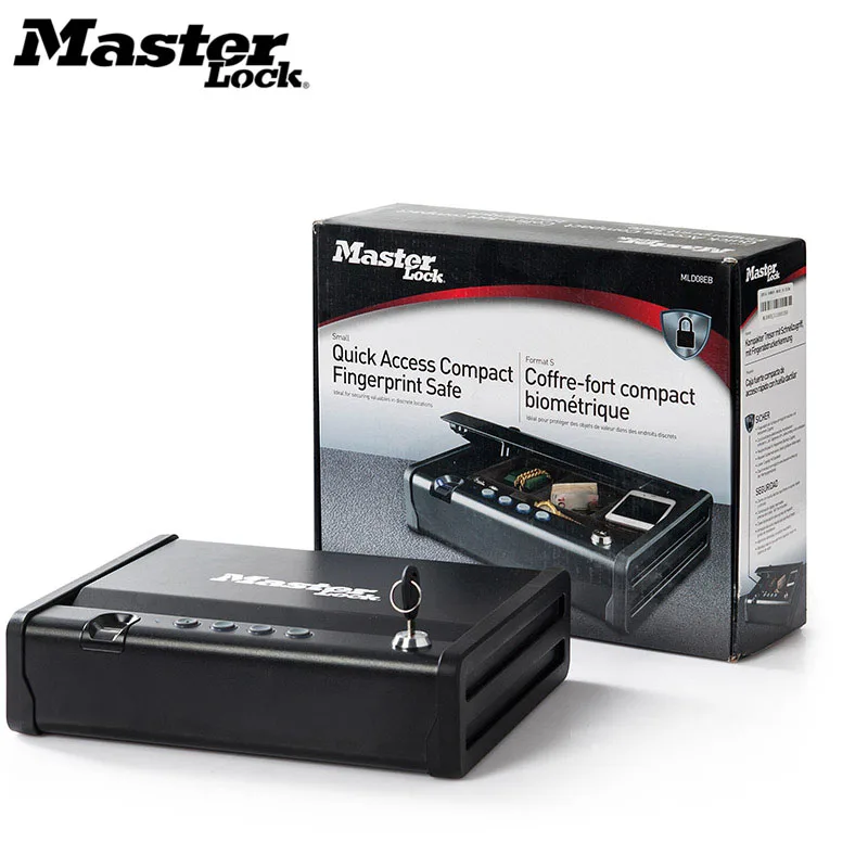 Master Lock Fingerprint Safes Electronic Compact Drawer Safe Box with Electronic Lock Solid Steel Waterproof Secret Box Gun Safe цена Master Lock Fingerprint Safes Electronic Compact Drawer Safe Box with Electronic Lock Solid Steel Waterproof Secret Box Gun Safe цены онлайн