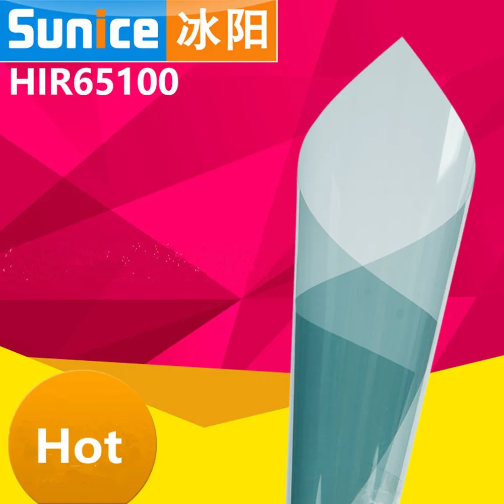

Light Blue Window Tint Film 0.5x10m Car Sticker Heat insulation Protection UV Tinting For Front Window Sun Visor Nano Ceramic