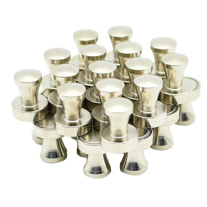 

5kg pulling 10 pcs Drawing Pin Staineless Steel Magnetic Thumbtack NdFeB magnetic drawing tack for Office Home and School using