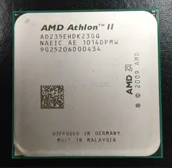 AMD Athlon X2 235e X2 235E 2,7 ГГц двухъядерный процессор Процессор процессор AD235EHDK23GQ гнездо AM3 938pin