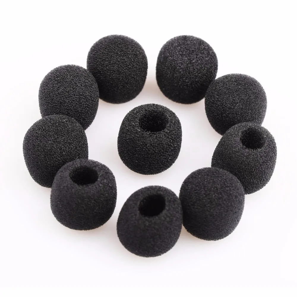 Buy 10 PCS Headset replacement Foam Microphone Cover