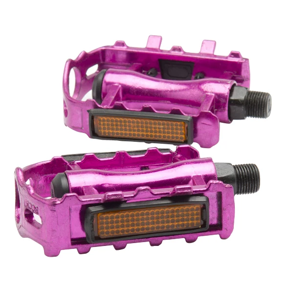 pink flat pedals