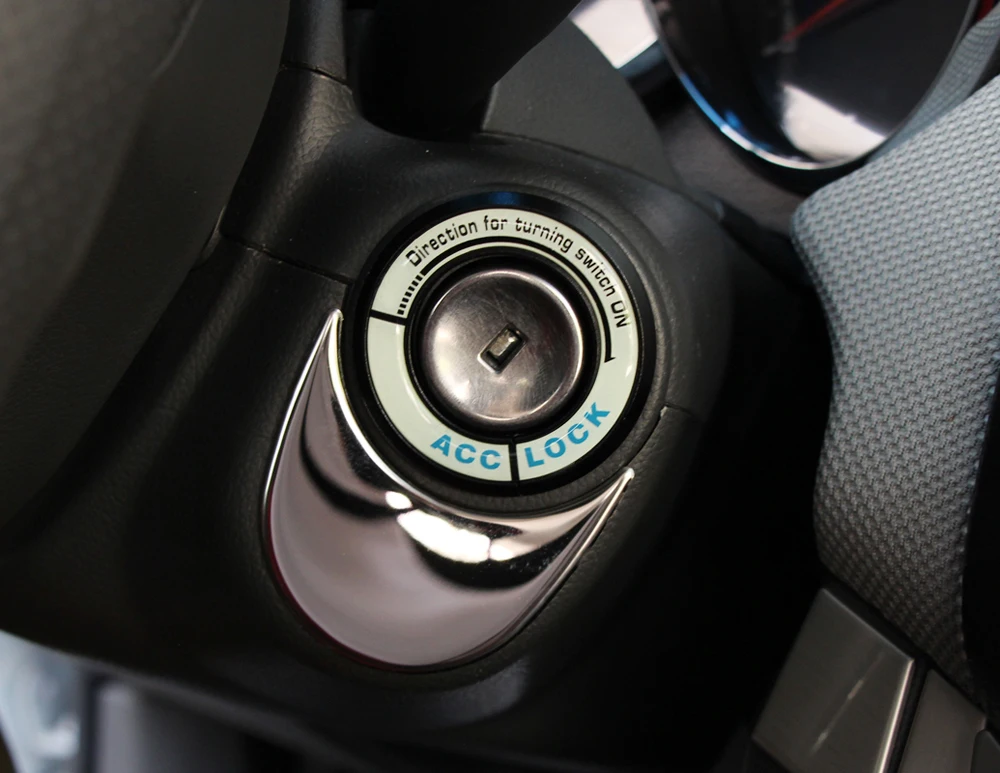 Автомобильная светящаяся наклейка на зажигание переключатель ключ крышка кольцо чехол для Chevrolet chevy Cruze Opel Astra Corsa Antara Meriva Zafira refit