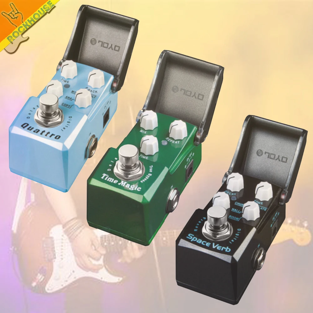 IRONMAN Reverb Guitar Effects Pedal Digital Delay Guitarra Pedal ROOM