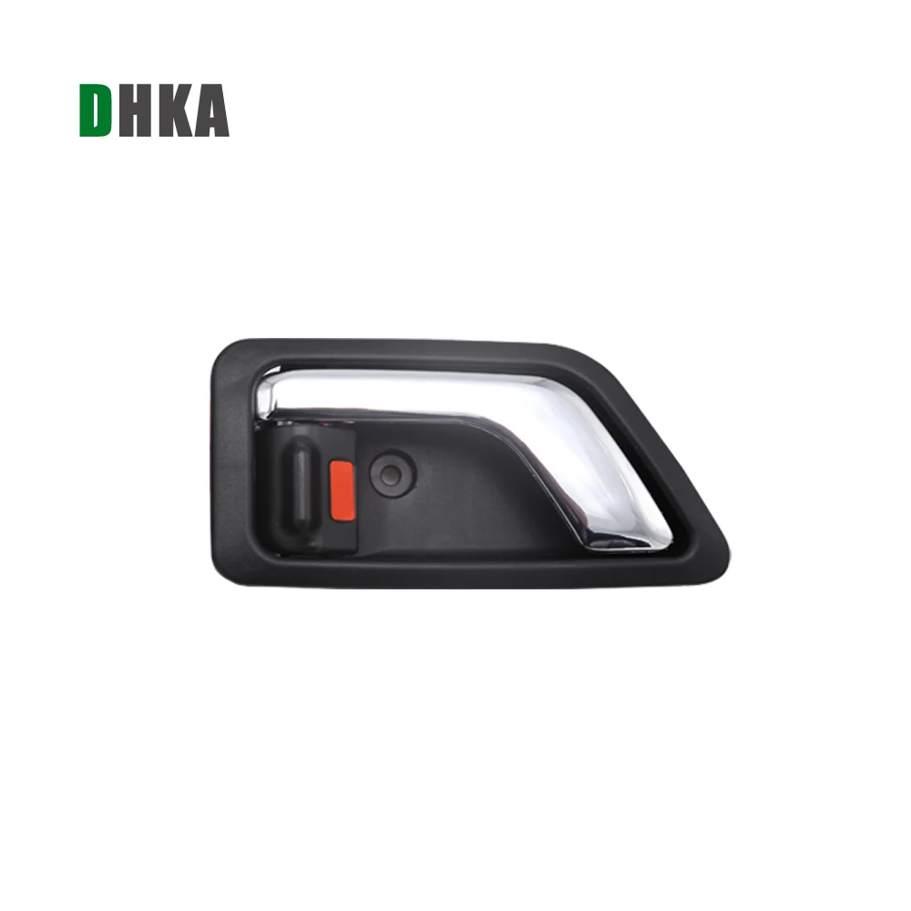 DHKA внутренняя дверная ручка для hyundai Getz/Click/TB 02-09 Dodge Brisa(Venezuela) Inokom Getz(Малайзия - Цвет: WHITE CHROME