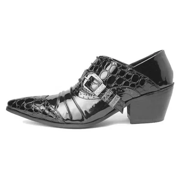 Г., низкая цена, самые популярные оксфорды из крокодиловой кожи в британском стиле черные качественные туфли на плоской подошве с острым носком мужские свадебные туфли на плоской подошве