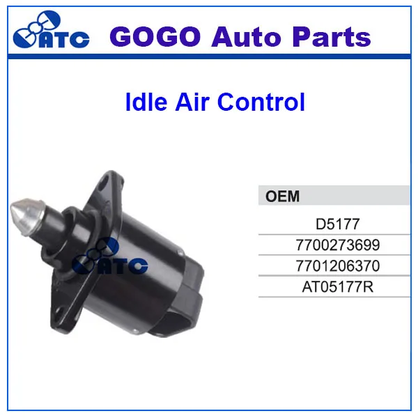 Клапан контроля воздуха на холостом ходу для R enero 19 Clio Extra Van OEM D95177 D5177 7700273699 7701206370