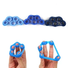 3 шт силиконовые Эспандеры для рук, силовой тренажер для пальцев, тренажер для растягивания рук, тренажер для пальцев