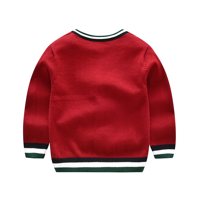 Vinnytido/вязаный кардиган для мальчиков; хлопковые свитера для мальчиков; однобортный вязаный кардиган; одежда для детей