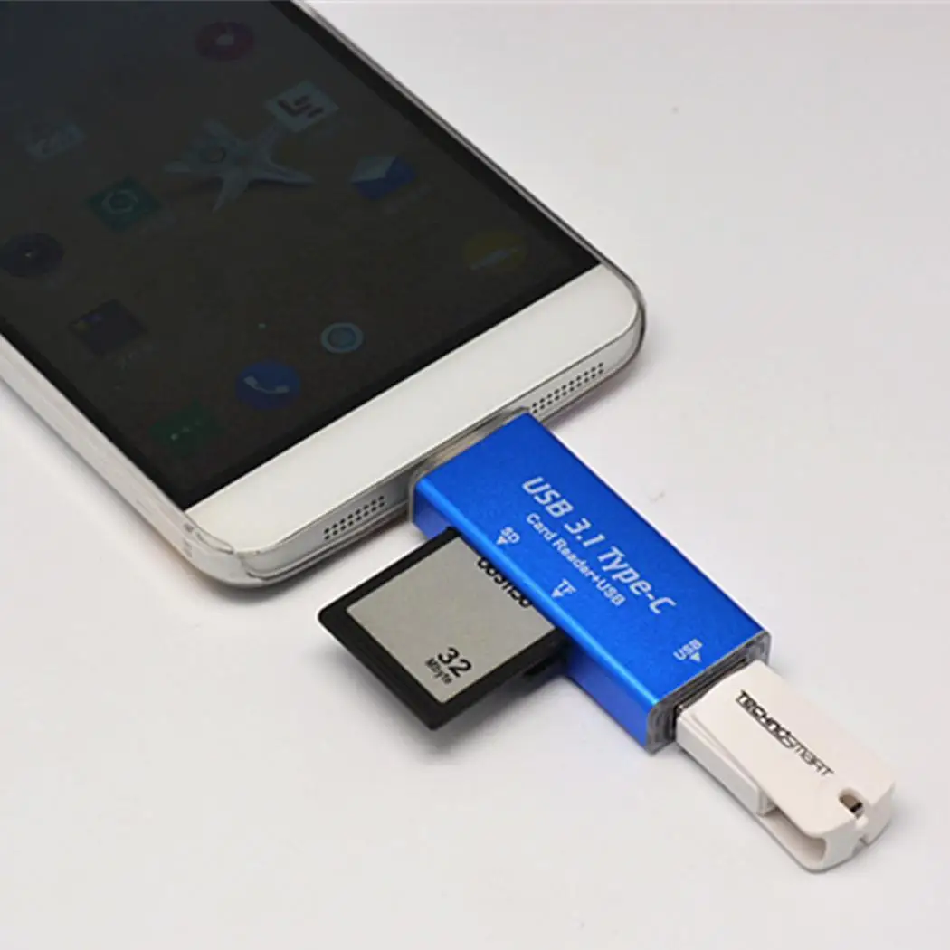 Многофункциональная высокоскоростная USB3.1 type-c OTG и для телефона, для чтения компьютерных карт SD, TF Hub дощечка для записей