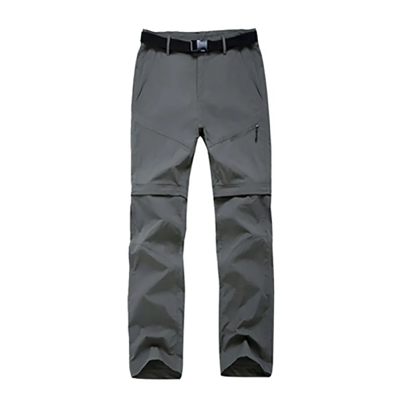 Army Green RAY GRACE, летние Сменные брюки, двухсторонние шорты для женщин, походные уличные штаны для кемпинга, быстросохнущие брюки-трансформер - Цвет: Army Green