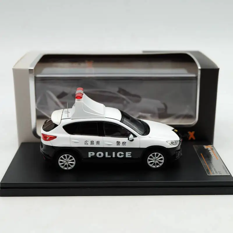 Премиум X 1/43 MAZDA CX5 2013 Японская полиция со светодиодной табличкой на крыше PRD486