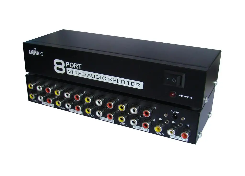 For maxtor audio video distributor av se39splitscreen device video dividerdistributor agent