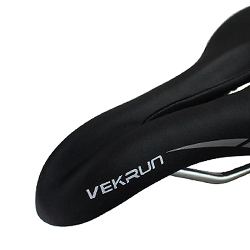Vekrun-Bicycle Saddle, Comfortable, Hollow, Breathable, Big Cushion, Thick, Wide, Mountain Bike, Shockproof, Cycling Seat