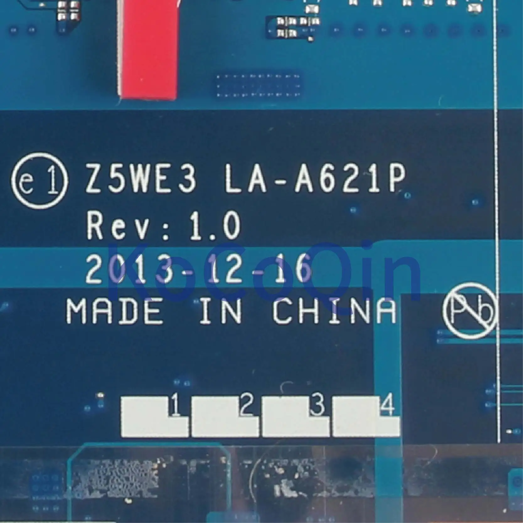  KoCoQin Laptop motherboard For ACER Aspire E1-510 N2920 Mainboard Z5WE3 LA-A621P SR1SF