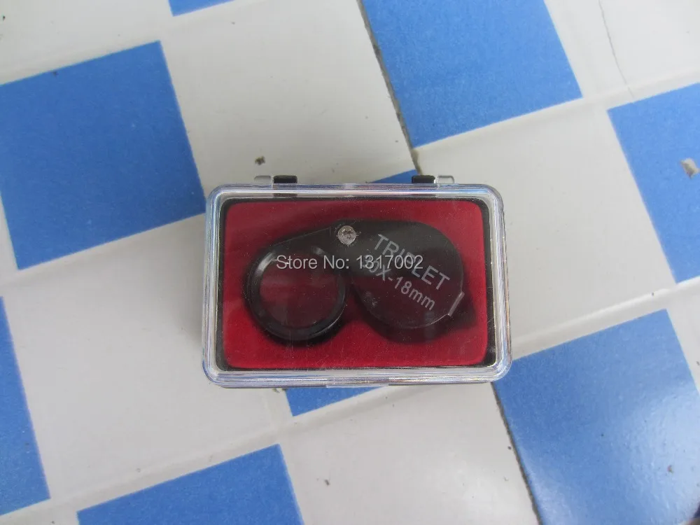 

Free Shipping 2pc/lot 20X 18mm Magnifier,Magnifying Glass Mngnifying Lens, Eye Loupe,gemstone diamond gold Jewelry testing Tools